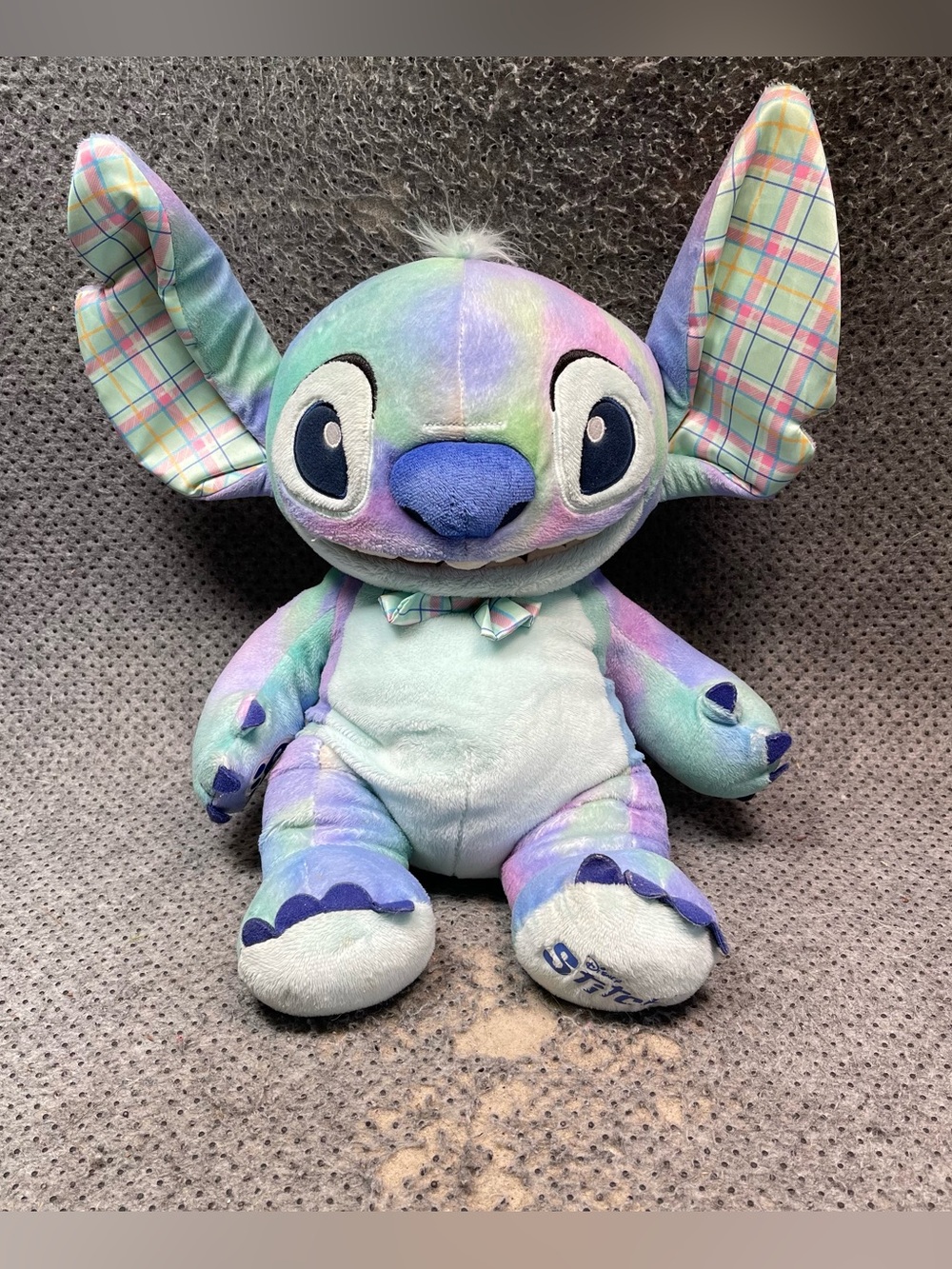 Build A Bear Disney Tye Dye Stitch Plush